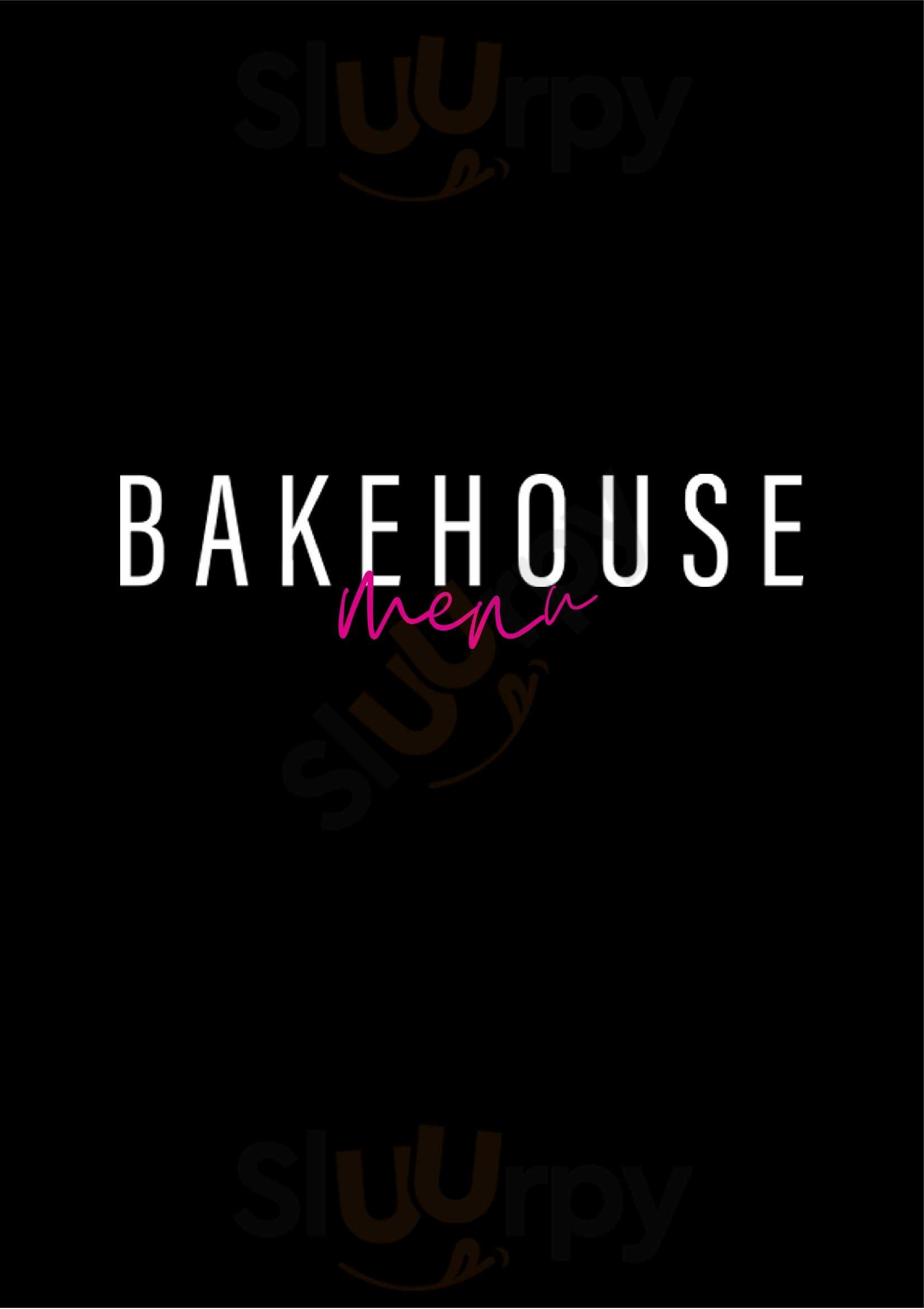 Bakehouse bakery and coffee Selvazzano Dentro menù 1 pagina