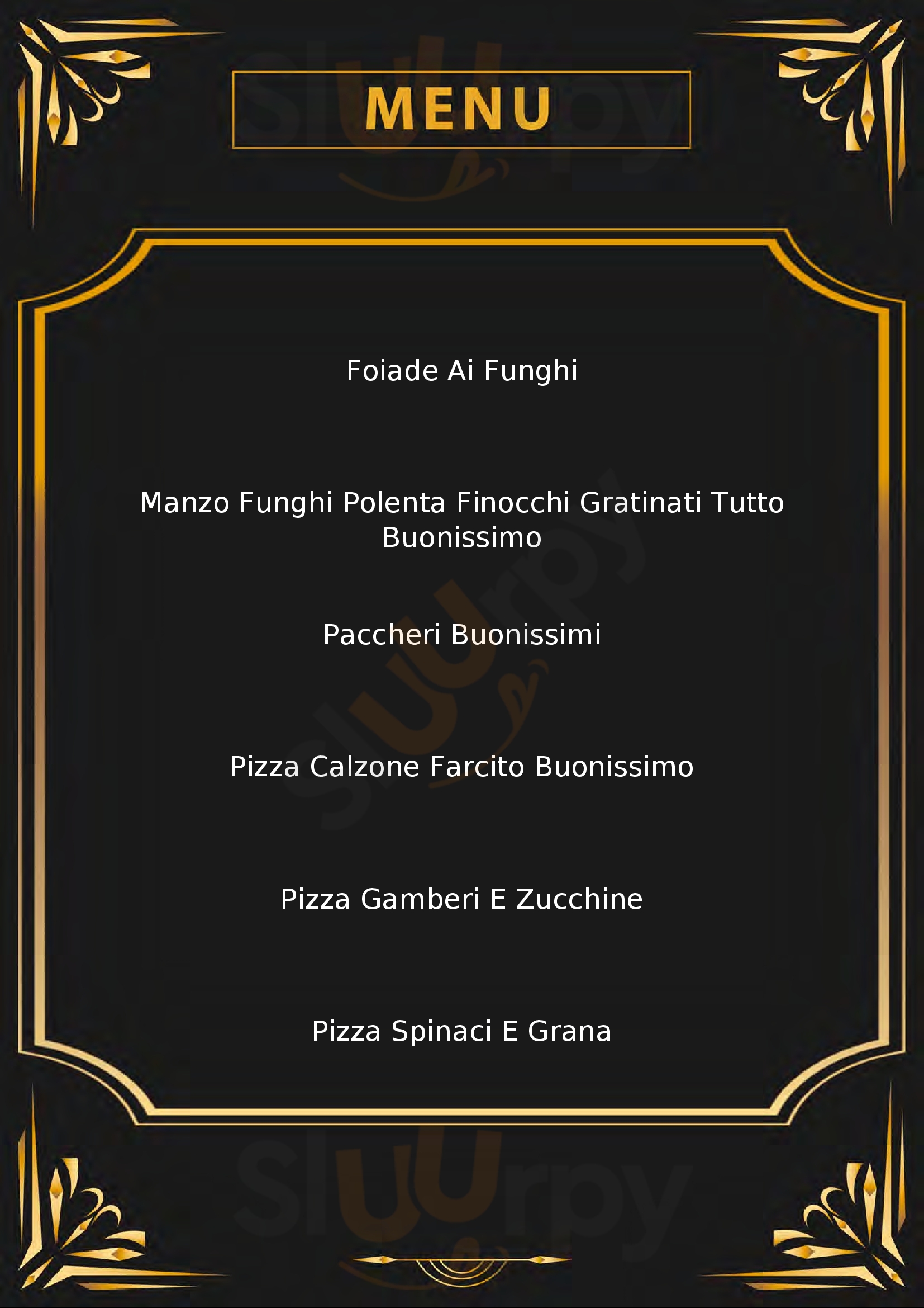 Ristorante Pizzeria Vittoria da Tiziano e Marika Rovetta menù 1 pagina