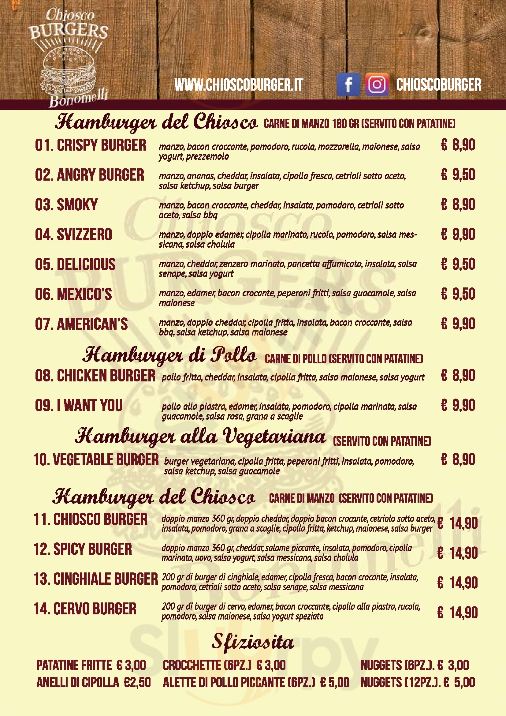 Chiosco Burger Bonomelli, Milano