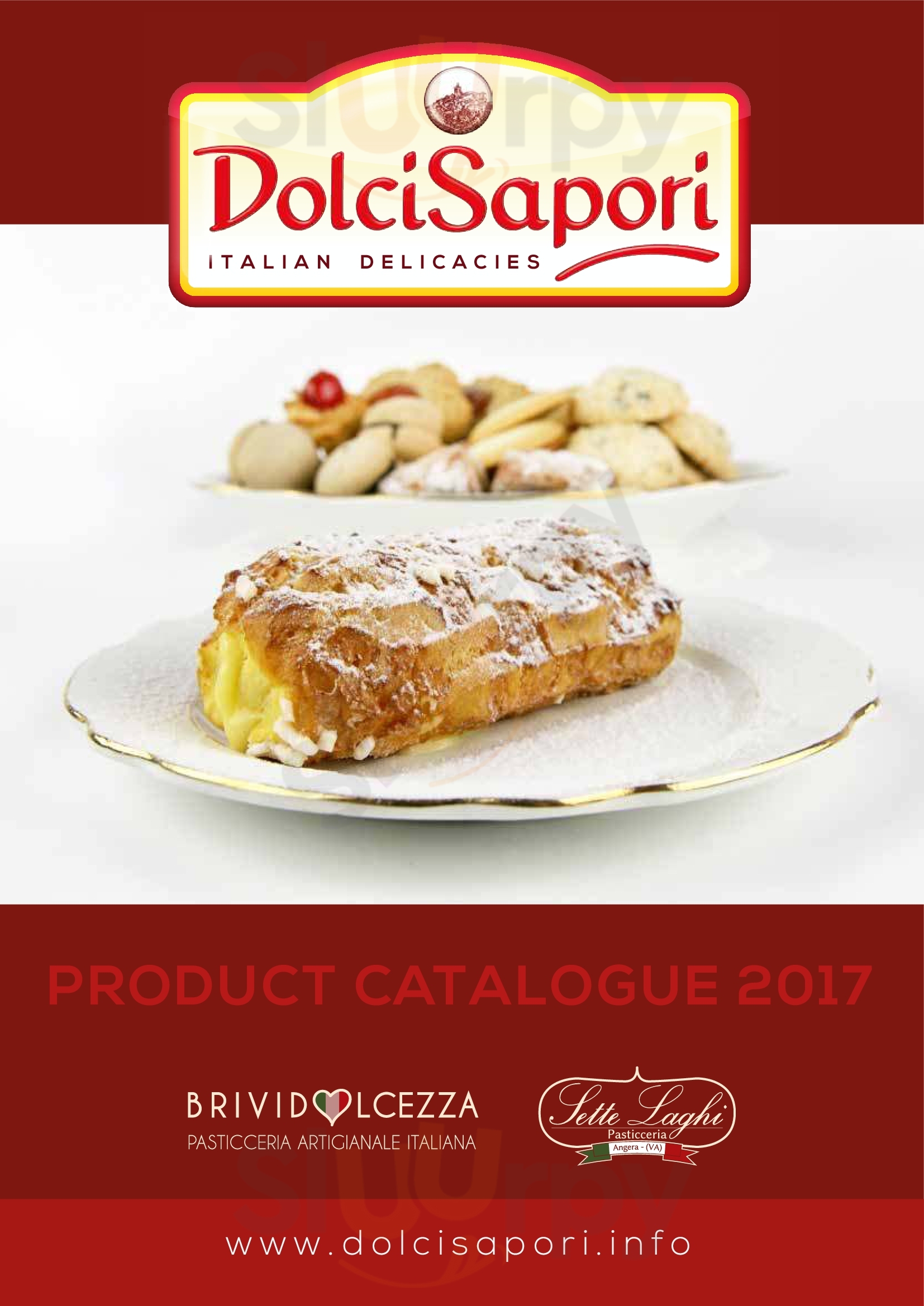 Dolci Sapori Varese menù 1 pagina