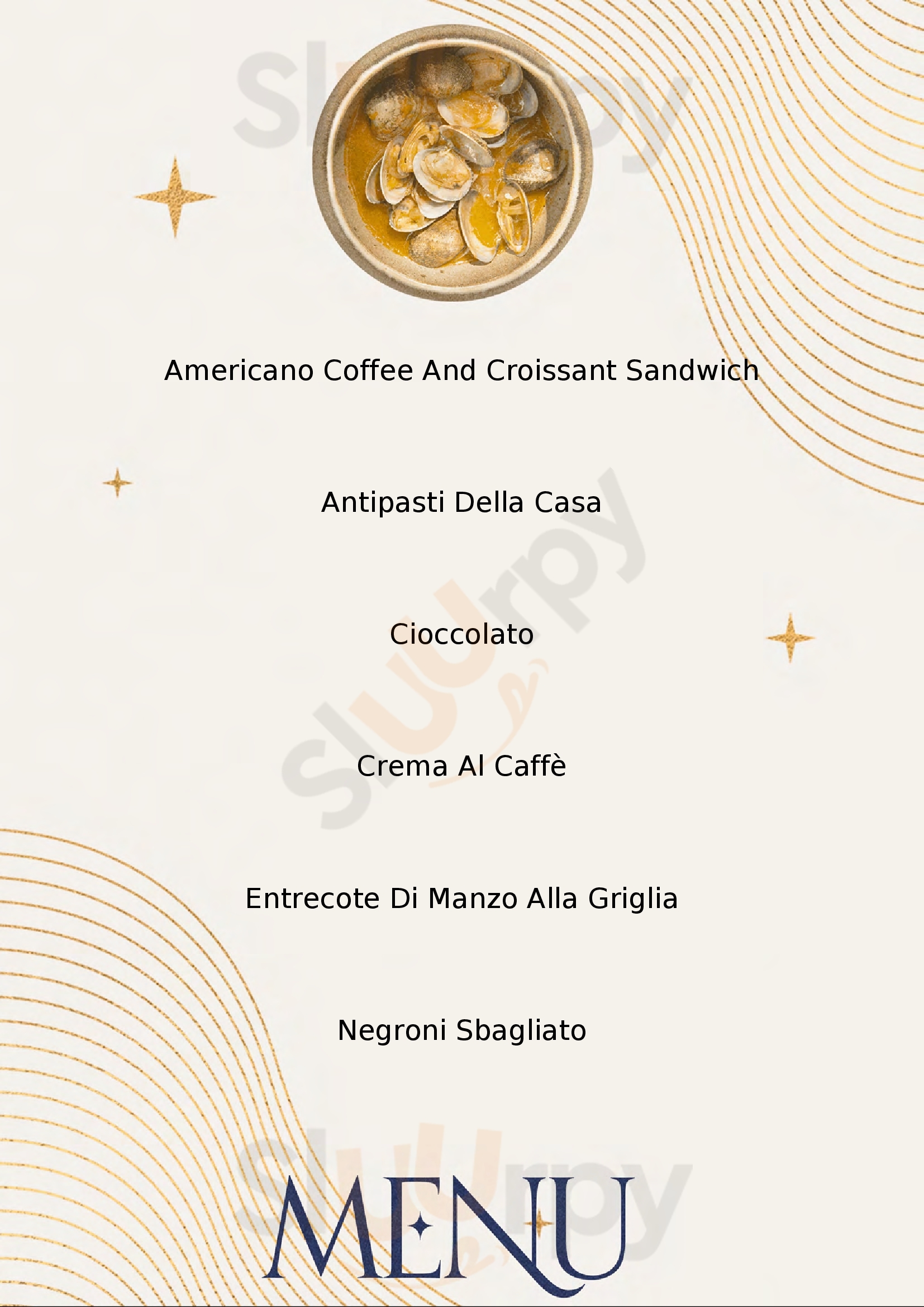 Caffè Desio Perugia menù 1 pagina