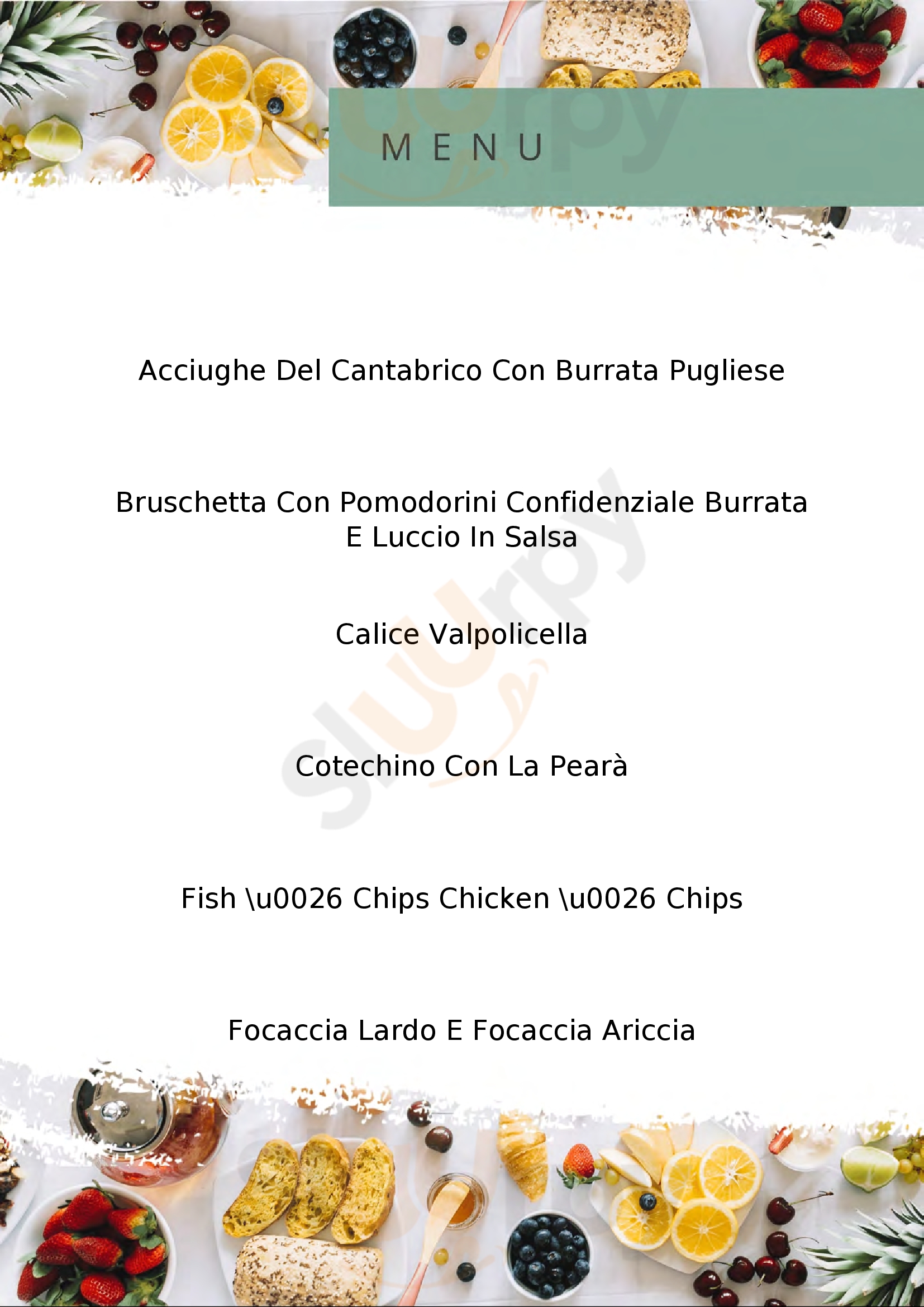 Pacengoto - Enoteca Gastronomia Pacengo menù 1 pagina