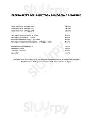 La Bottega Di Norcia E Amatrice
