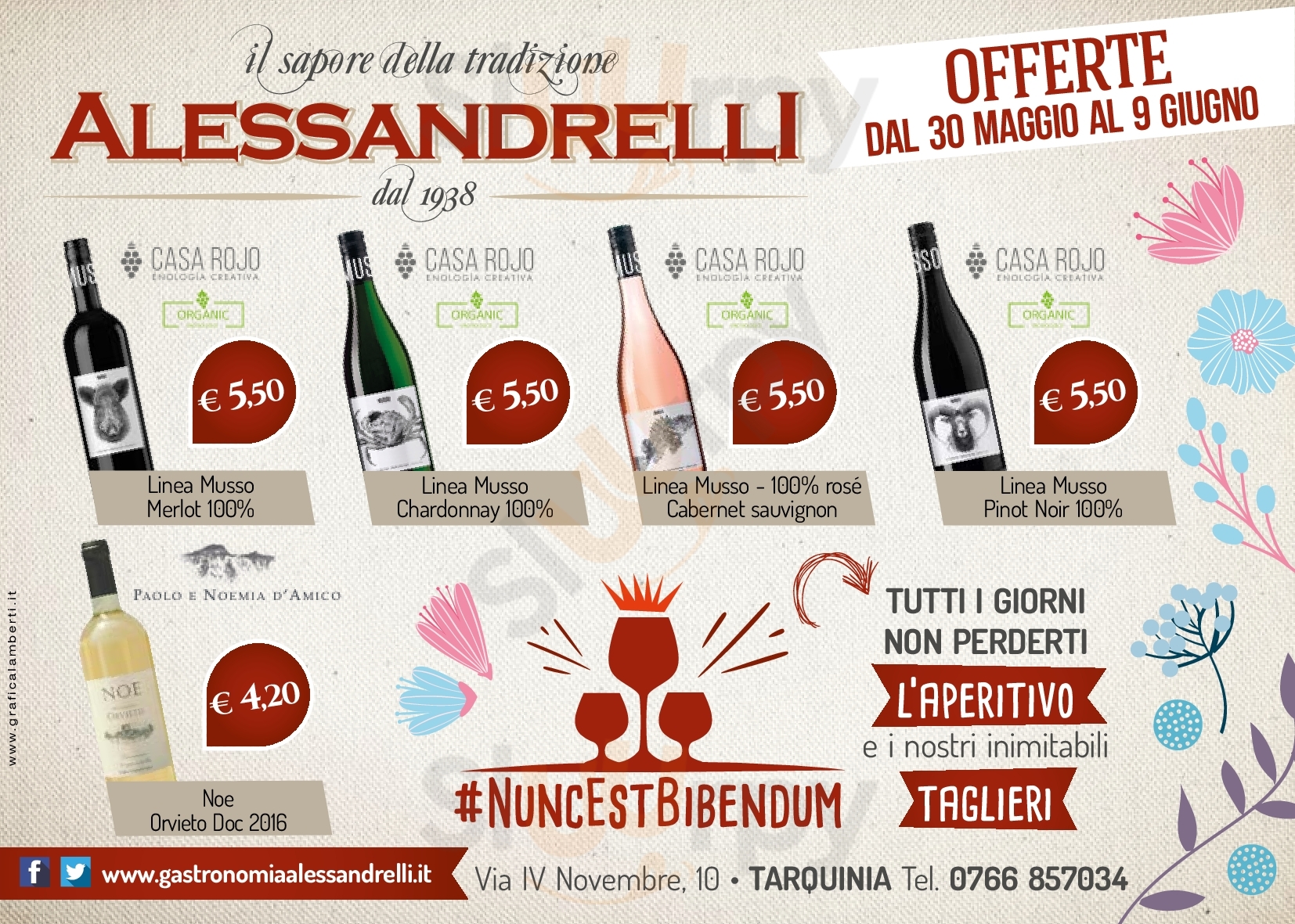 Alessandrelli Gastronomia-salumeria-enoteca, Tarquinia