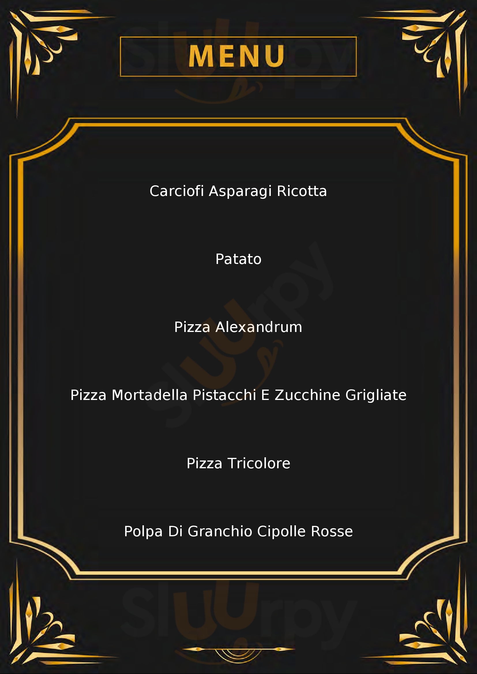 Pizzeria Medioevo Monserrato Monserrato menù 1 pagina