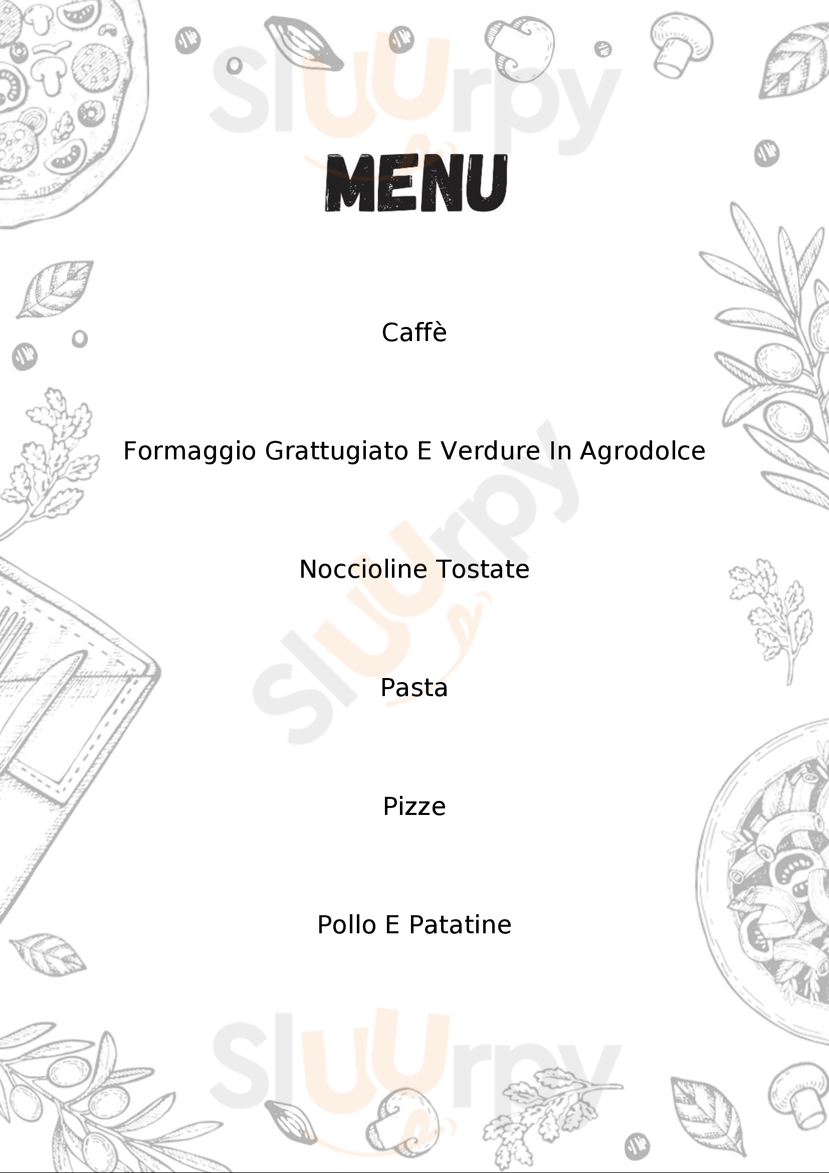 Antica Locanda Del Gusto Crema menù 1 pagina