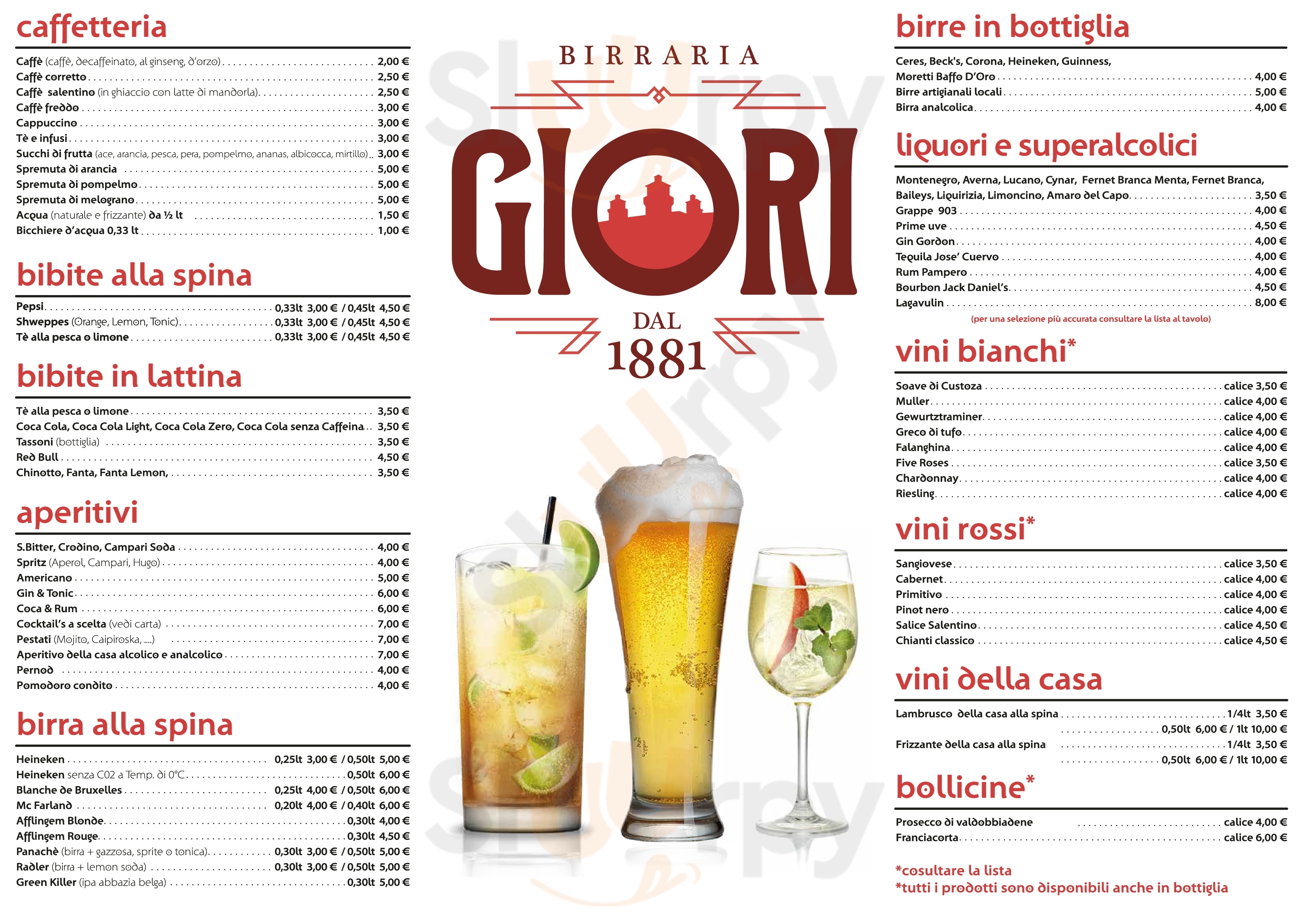 Birreria Giori, Ferrara