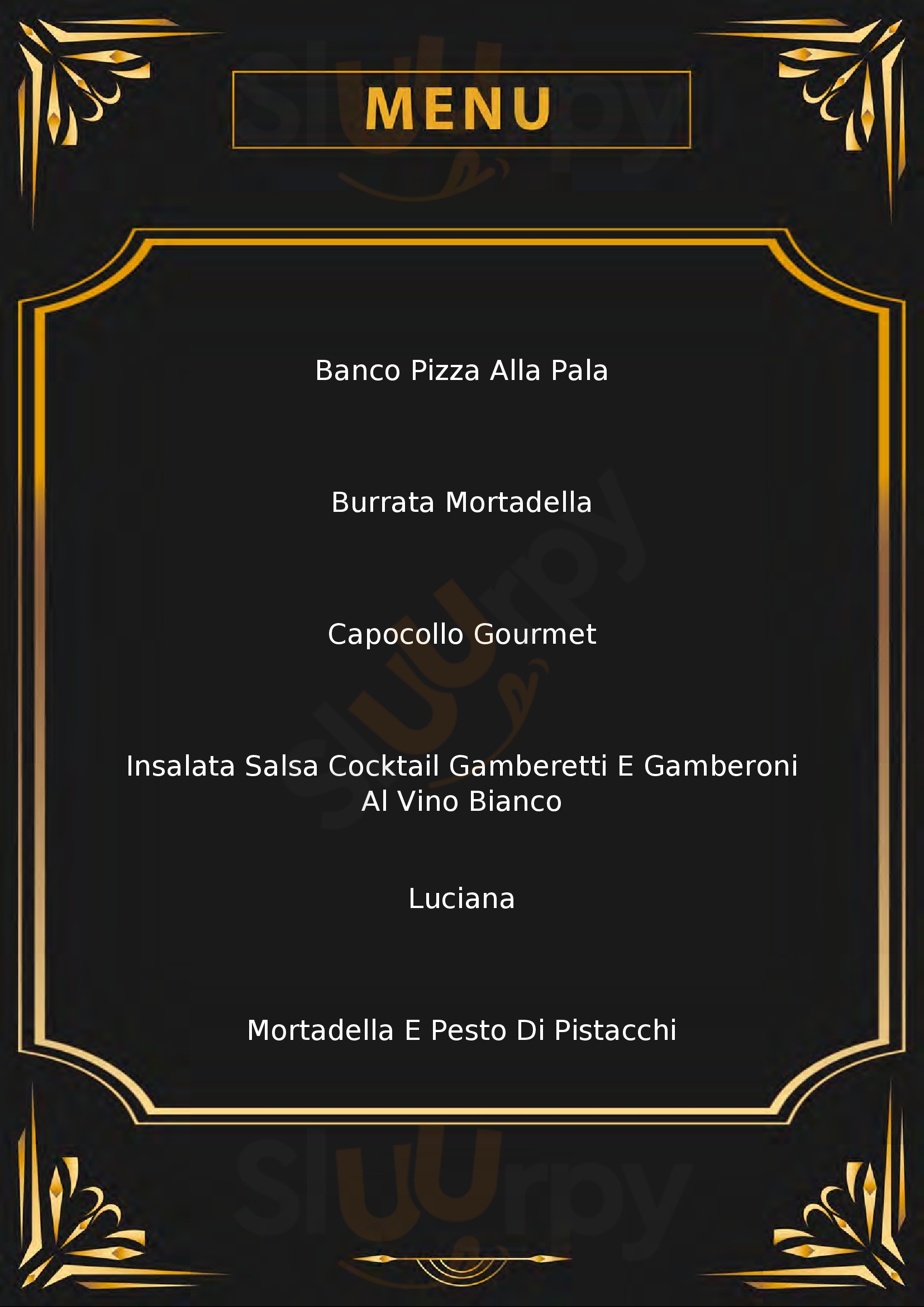 Gargotta Pizza Bastia Umbra menù 1 pagina