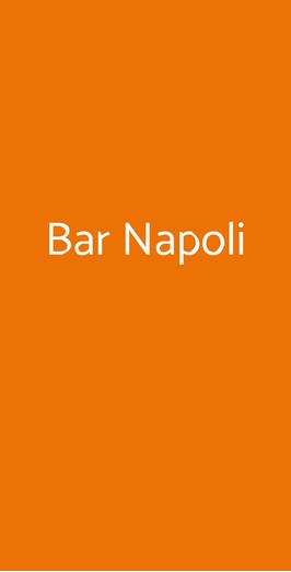 Bar Napoli, Pescara