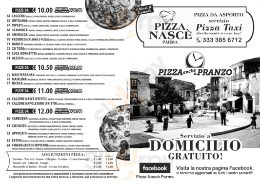 Pizza Nascè Parma, Parma
