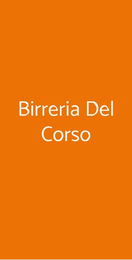 Birreria Del Corso, Pescara