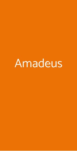 Amadeus, Chieti
