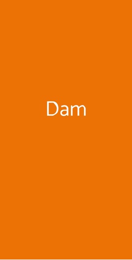 Dam, Palermo