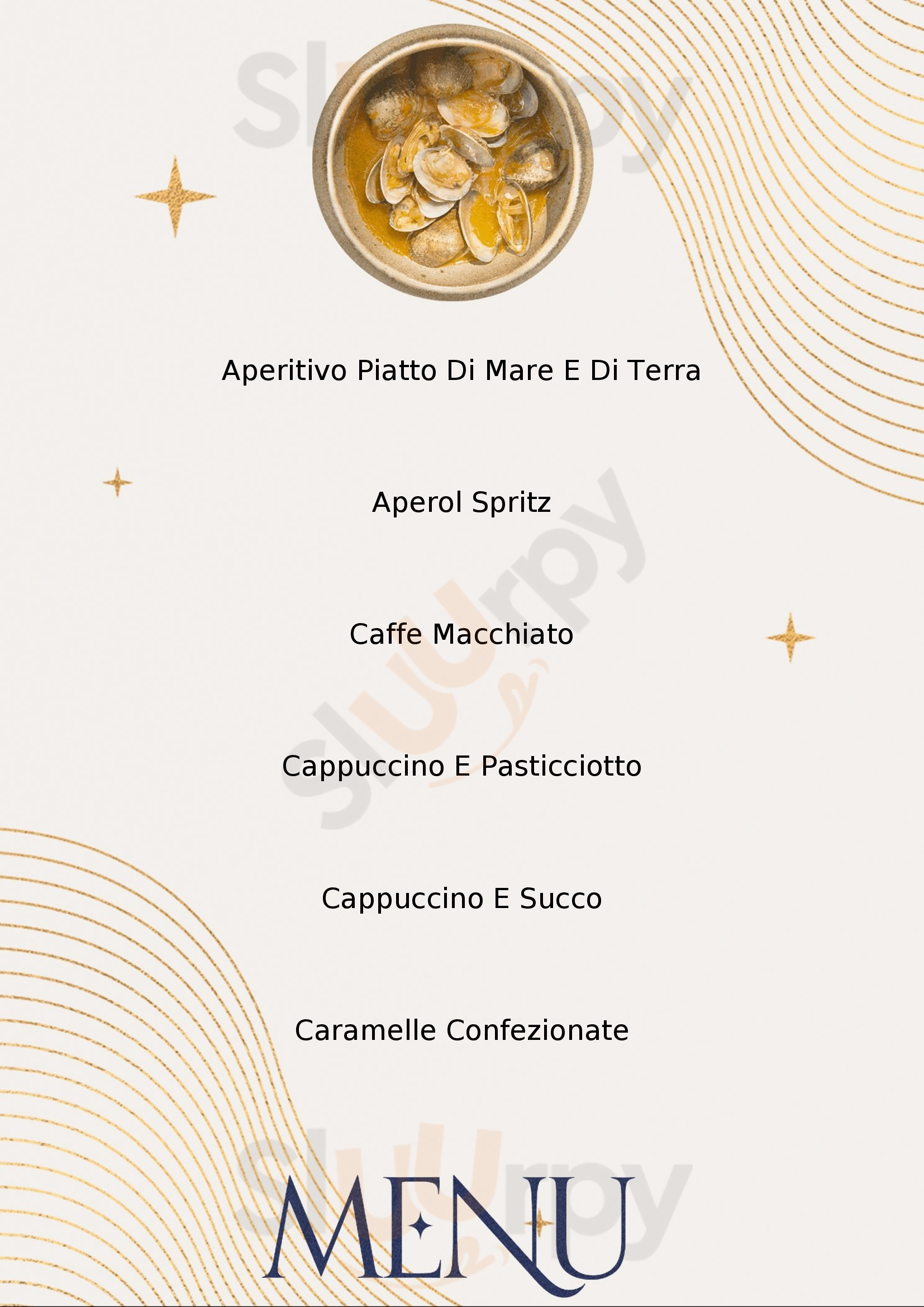 castrum caffe' Castrignano del Capo menù 1 pagina