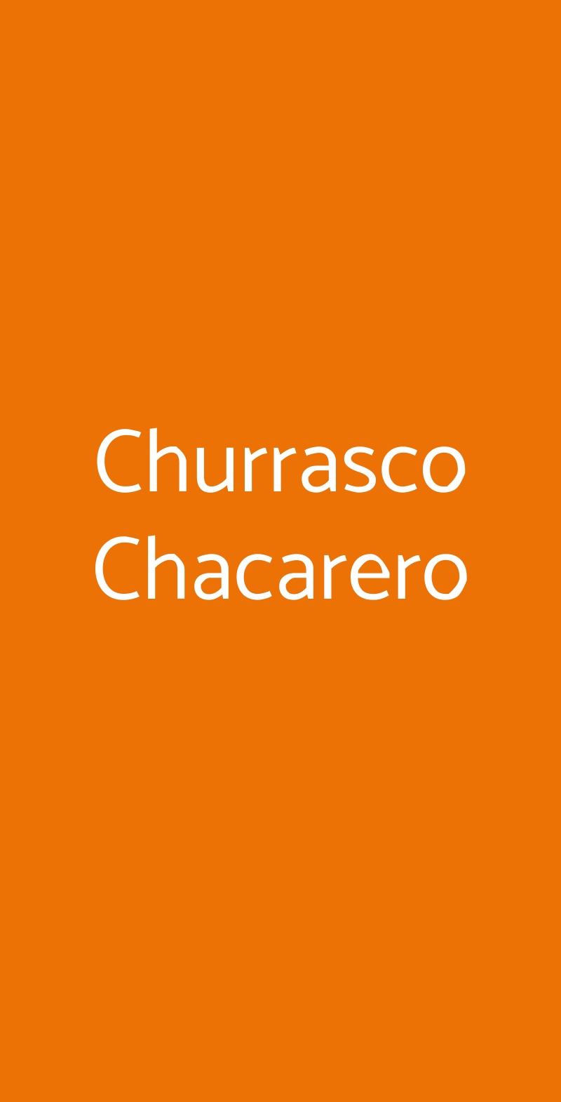 Churrasco Chacarero, Reggio Emilia