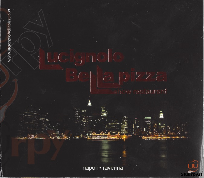 LUCIGNOLO BELLA PIZZA Napoli menù 1 pagina