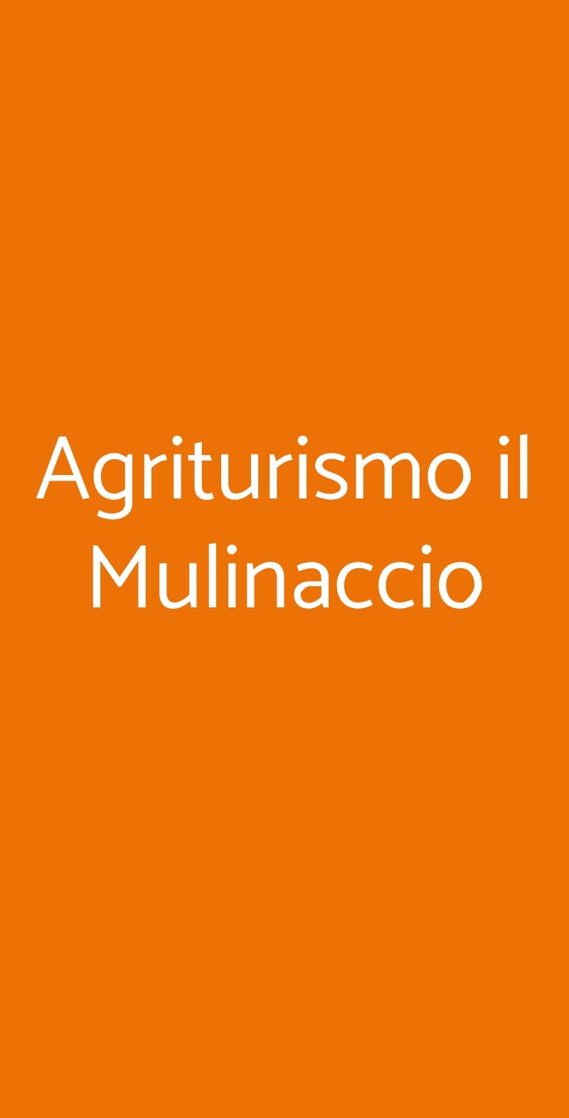 Agriturismo il Mulinaccio Santa Luce menù 1 pagina