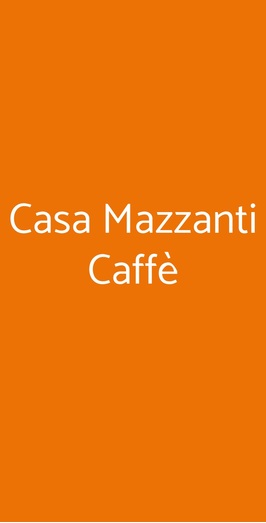 Casa Mazzanti Caffè, Verona