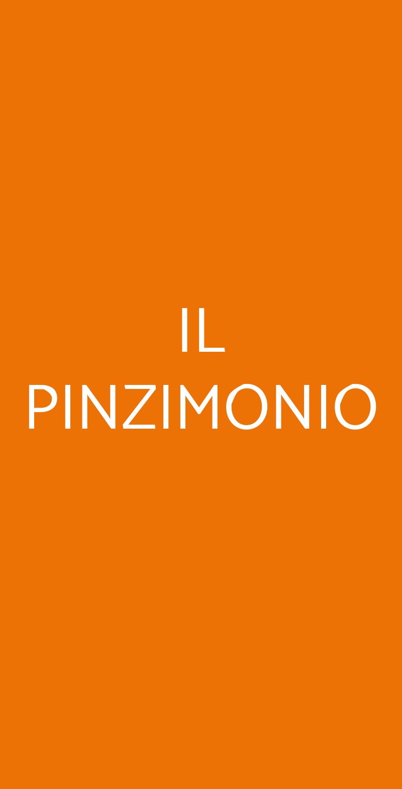 IL PINZIMONIO Como menù 1 pagina