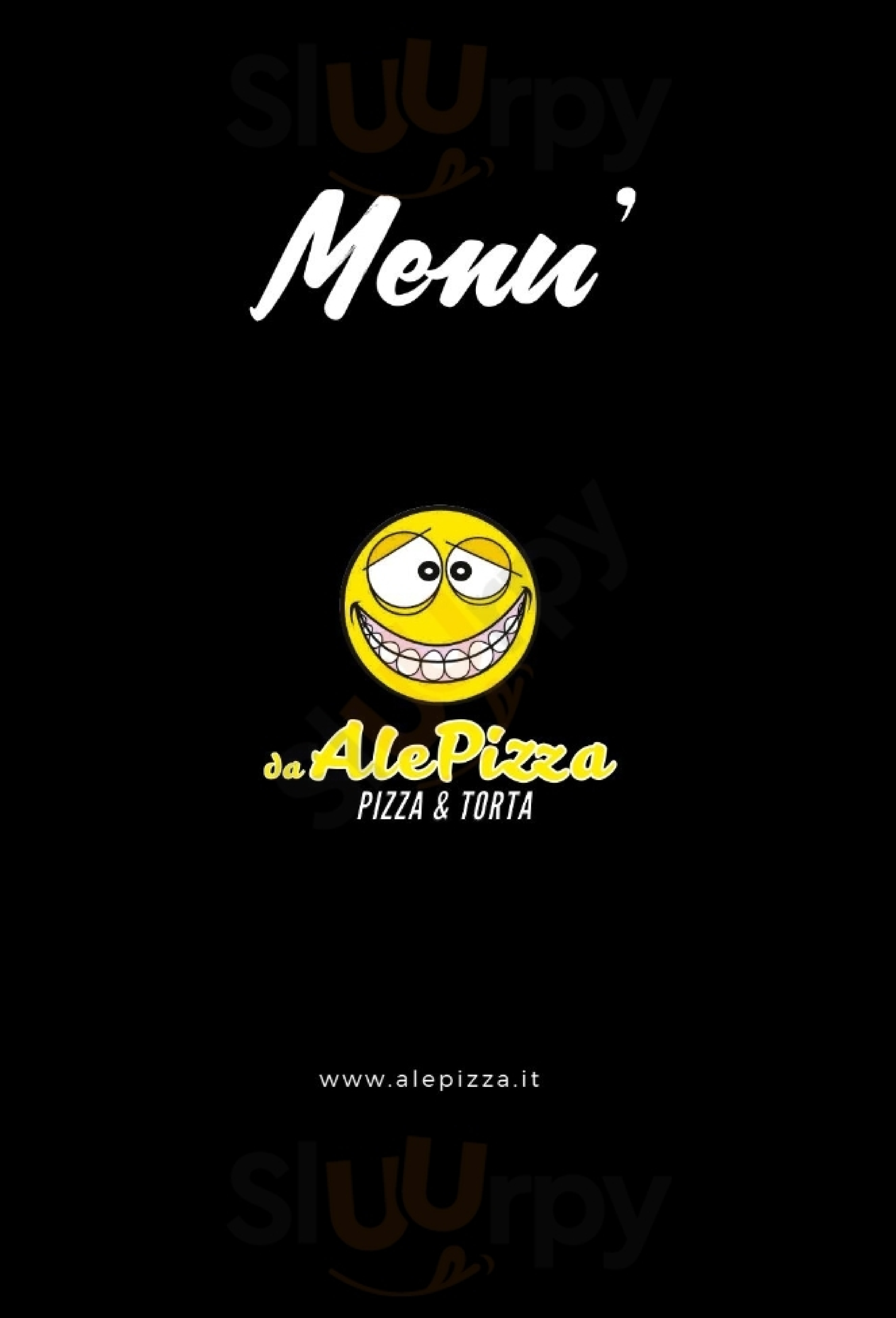 Da Ale Pizza Livorno menù 1 pagina