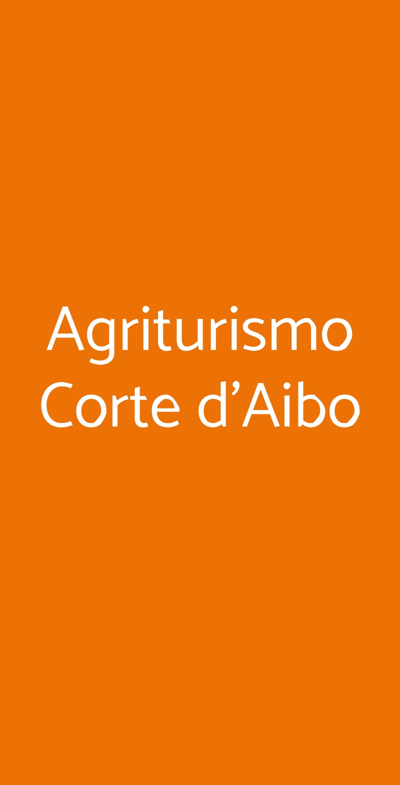 Agriturismo Corte d'Aibo Castello d'Argile menù 1 pagina