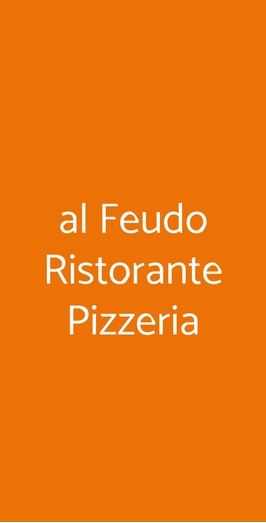 Al Feudo Ristorante Pizzeria, Taormina