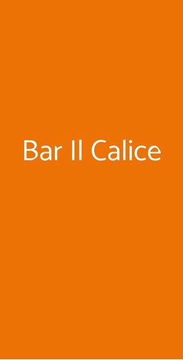 Bar Il Calice, Bologna