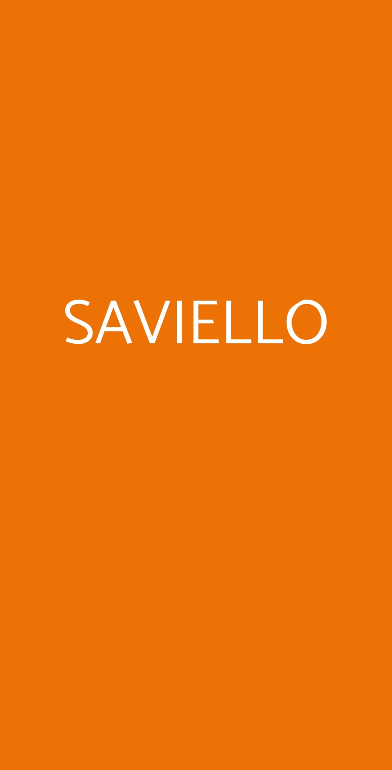 SAVIELLO San Mango Piemonte menù 1 pagina