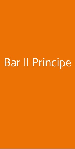 Bar Il Principe, Bologna
