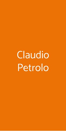 Claudio Petrolo, Gaeta