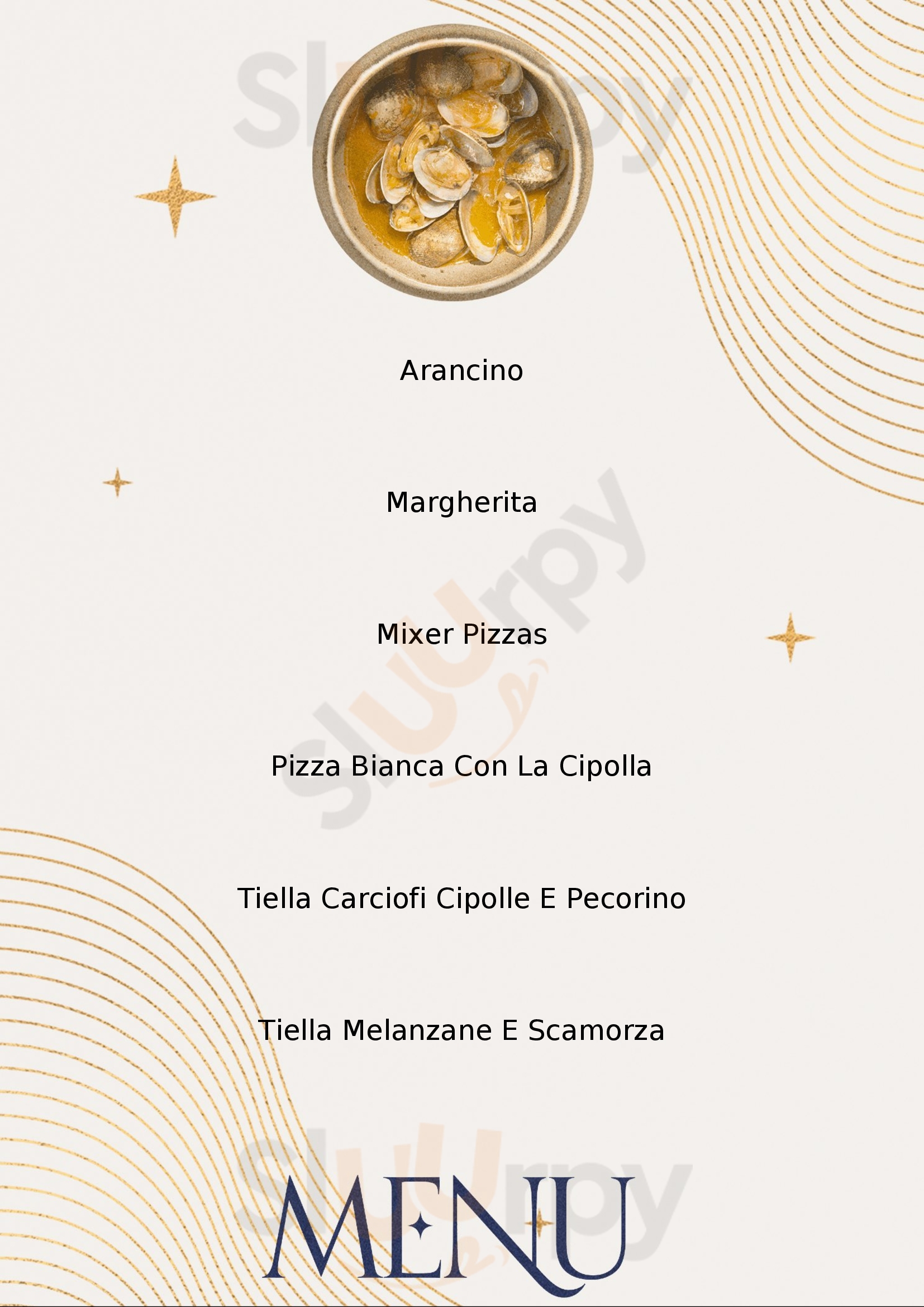 2000 Tielleria Pizzeria Gaeta menù 1 pagina