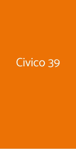 Civico 39, Aprilia
