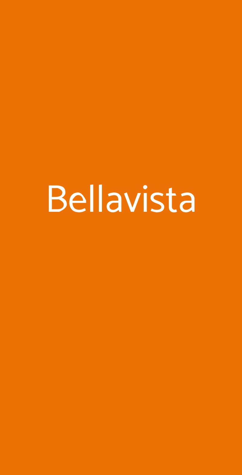 Bellavista Itri menù 1 pagina