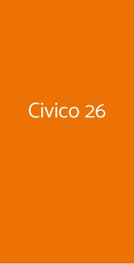 Civico 26, Riccione