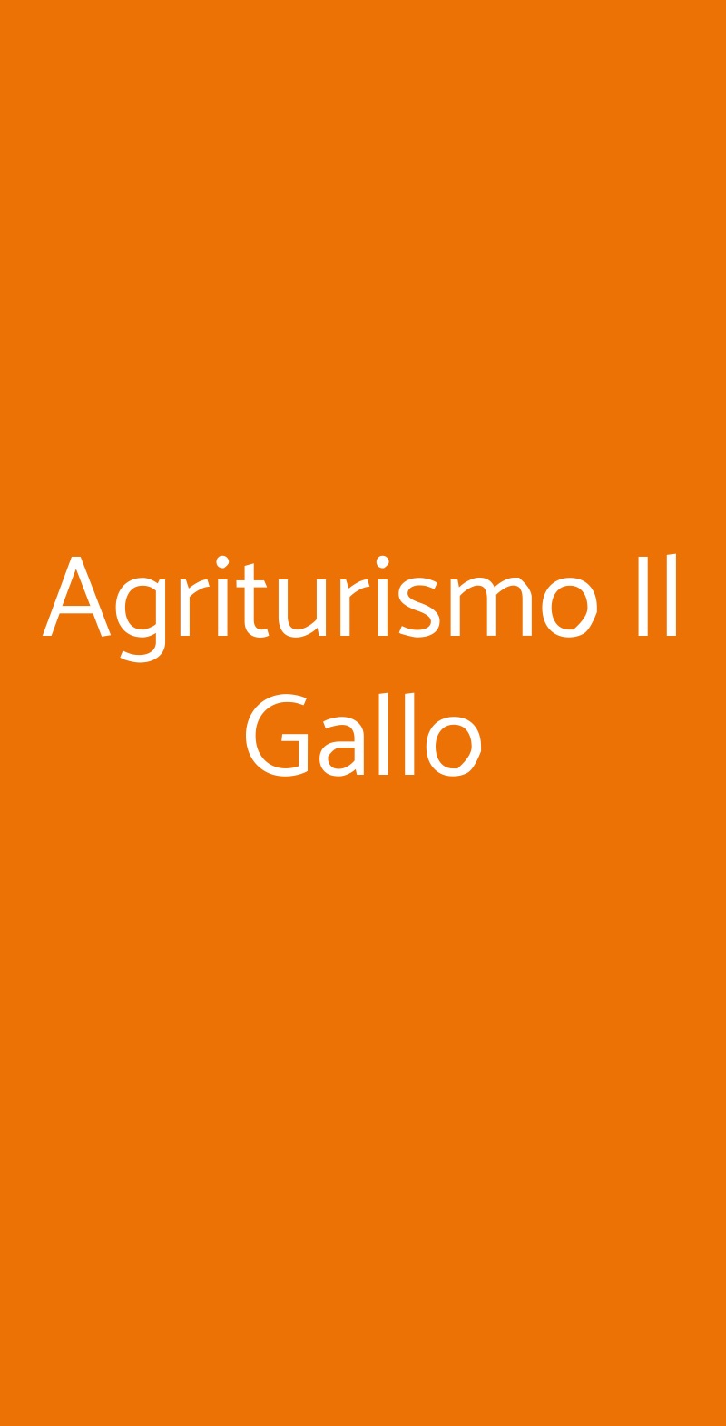 Agriturismo Il Gallo, Botticino