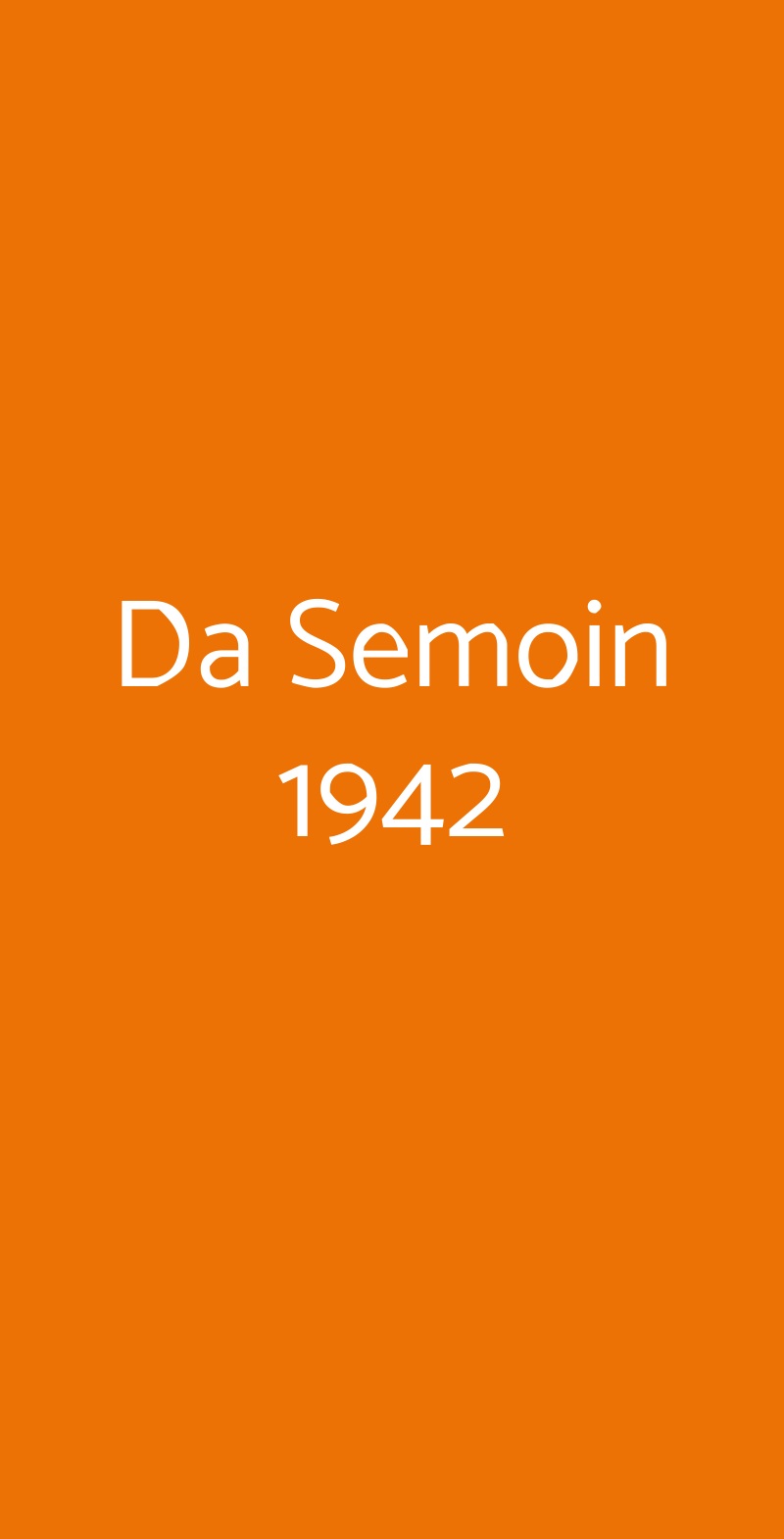 Da Semoin 1942, Spinea