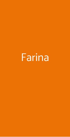 Farina, Roma