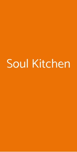 Soul Kitchen, Roma