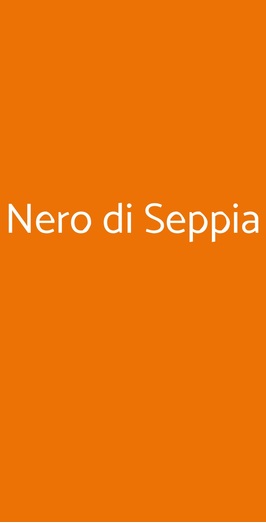 Nero Di Seppia, Roma