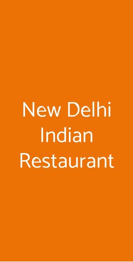 New Delhi Indian Restaurant, Roma