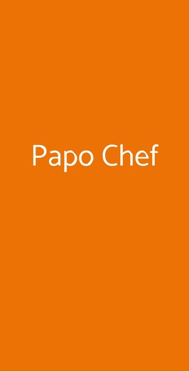 Papo Chef, Roma