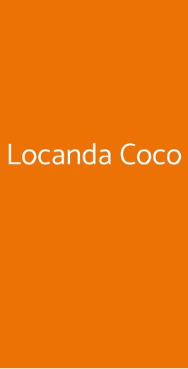 Locanda Coco, Roma