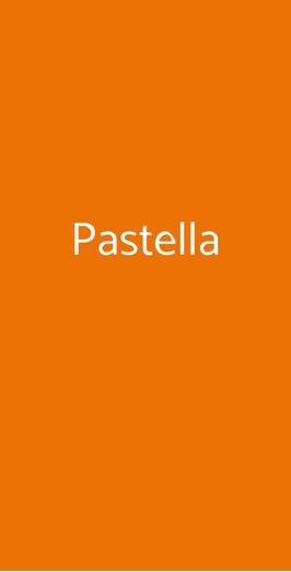 Pastella, Roma