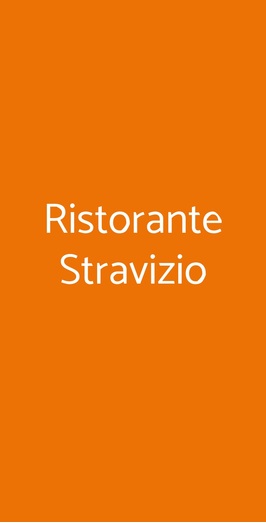 Ristorante Stravizio, Roma