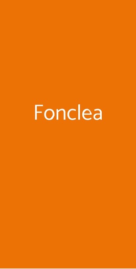 Fonclea, Roma
