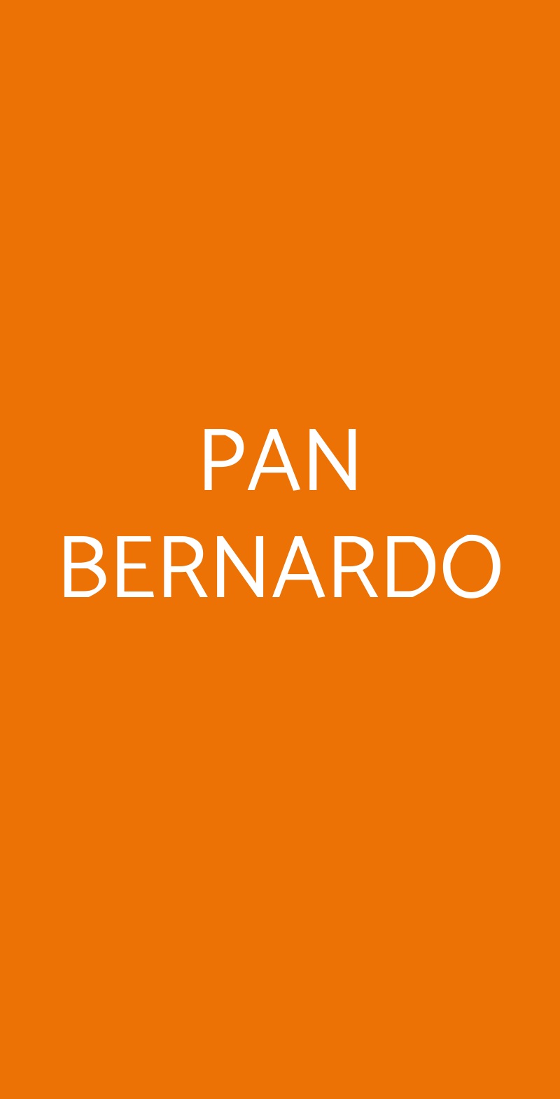 Pan Bernardo, Roma