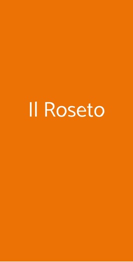 Il Roseto