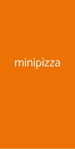 Minipizza, Roma