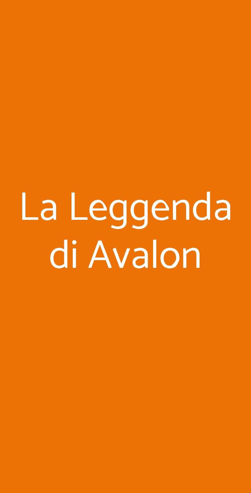 La Leggenda Di Avalon, Roma