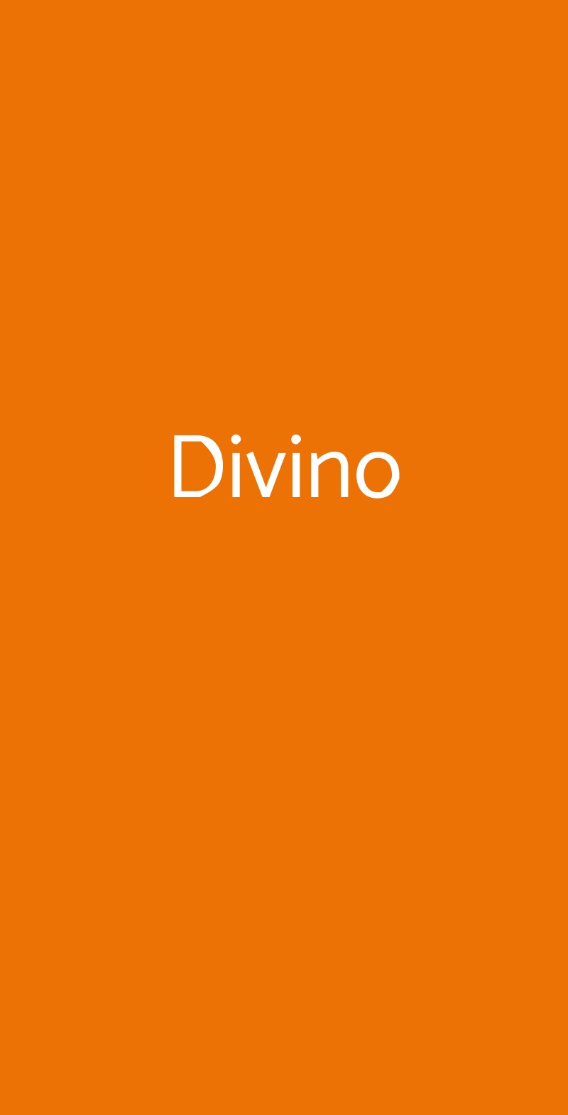 Divino, Roma